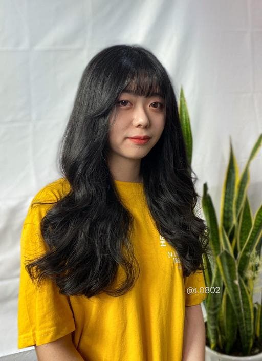 女生長髮、溫塑燙、髮妝燙
