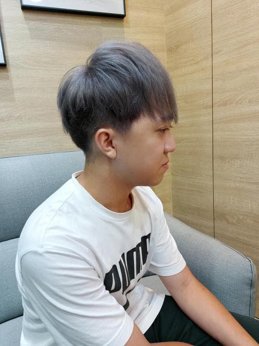 長瀏海、男生Undercut、隱藏式挑染