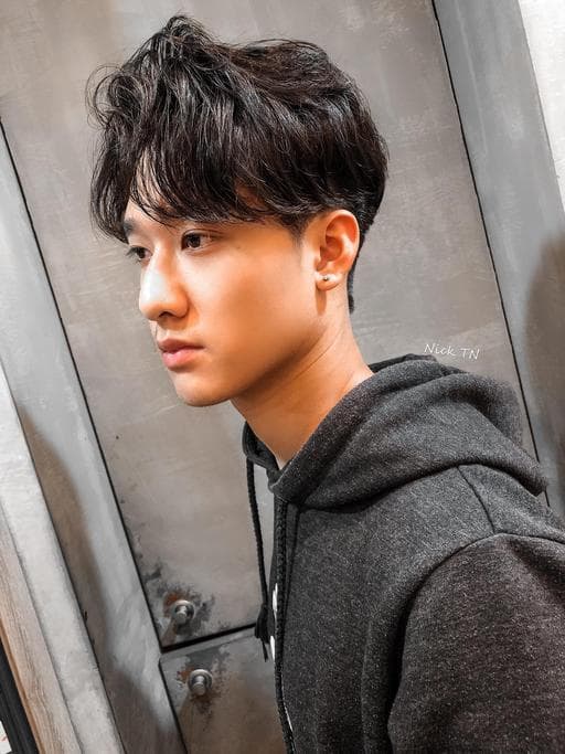 長瀏海、男生短髮、男生Undercut