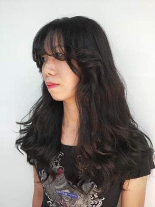 女生長髮、女生燙髮、短瀏海