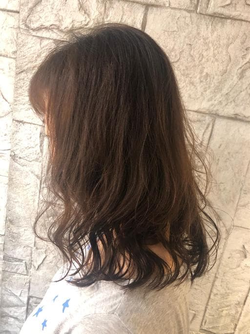 短瀏海、溫塑燙、女生燙髮