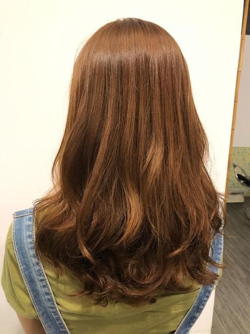 女生染燙、浪漫大卷、棕色系