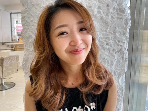 特殊色、漂色、女生長髮