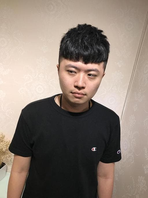 男生短髮、韓風、北投區剪髮
