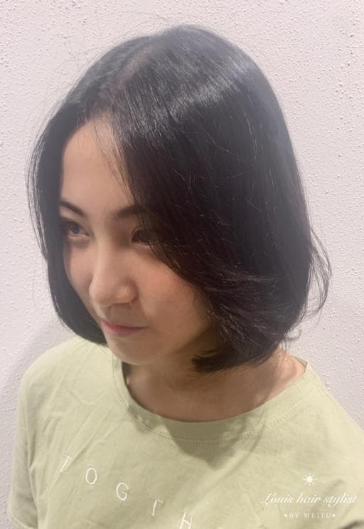 女生短髮、鮑伯頭、長瀏海