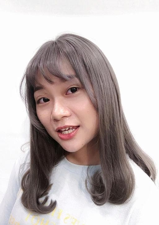 女生中長髮、漂色、女生染髮