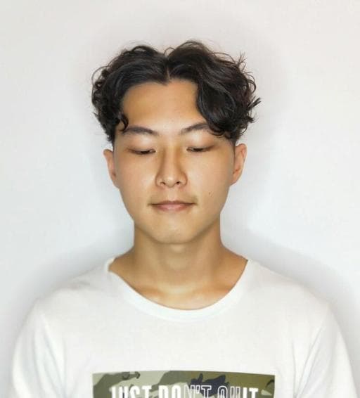 男生短髮、男生燙髮、溫塑燙