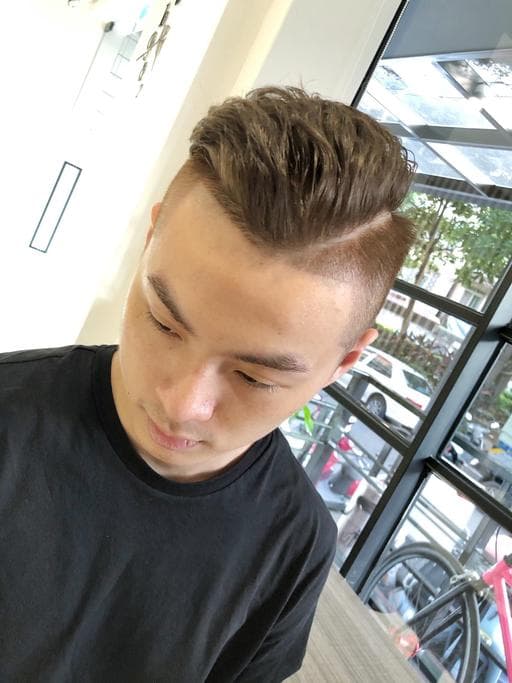 男生短髮、男生Undercut、短瀏海
