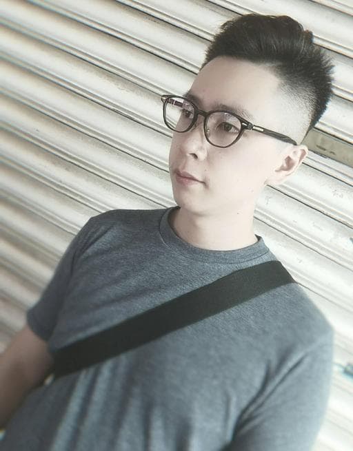 油頭、男生短髮、短瀏海