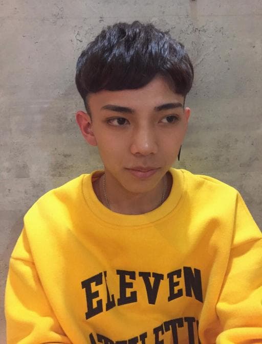 男生短髮、男生燙髮、冷燙