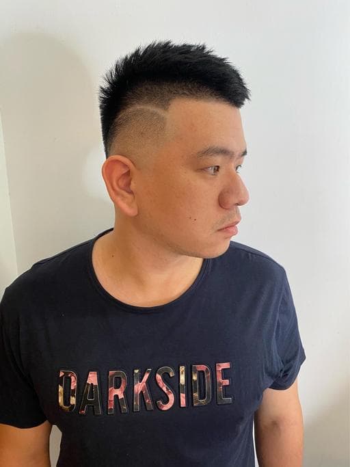 男生短髮、男生Undercut、男士漸層推