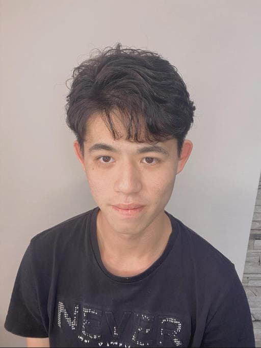 男生短髮、男生卷髮、男生燙髮