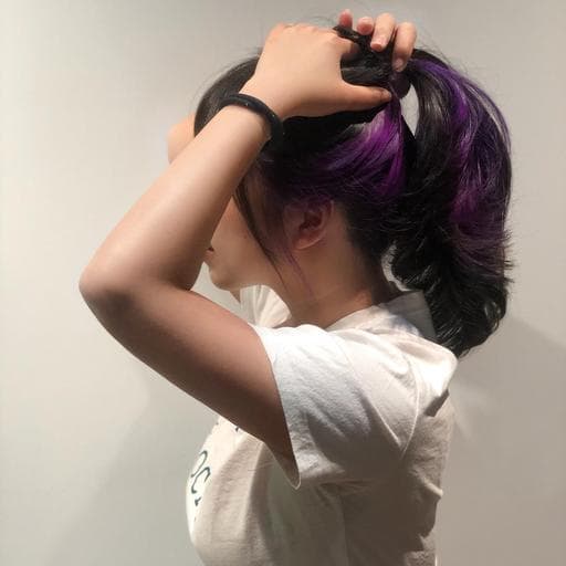 特殊色、漂色、女生長髮