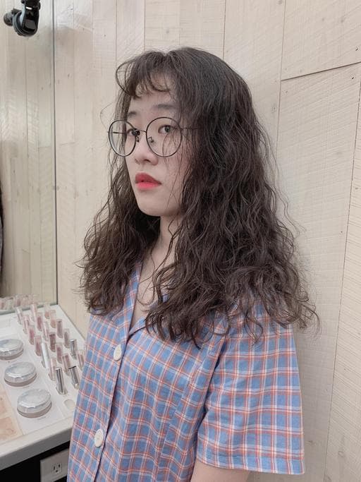 女生短髮、女生燙髮、溫塑燙