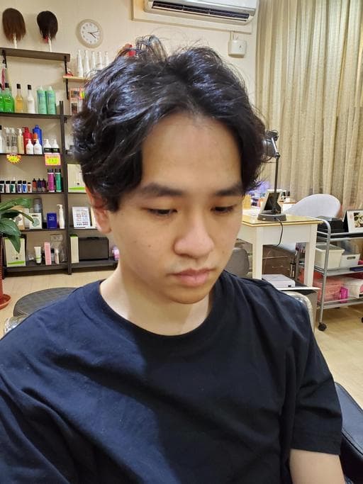 男生短髮、男生卷髮、男生燙髮