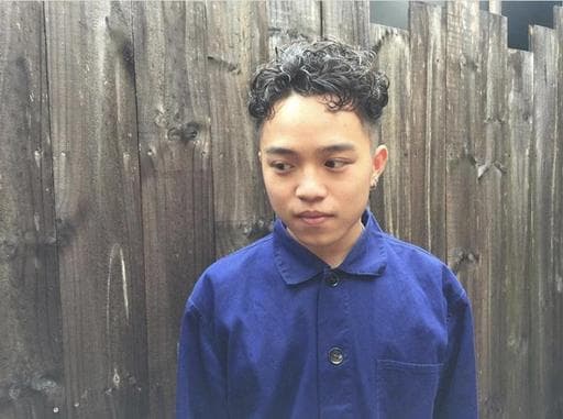 男生短髮、男生卷髮、日系
