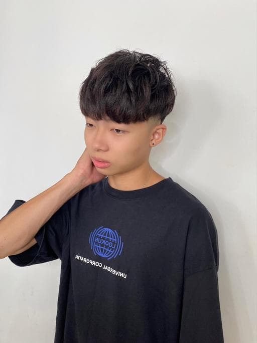 男生短髮、男生Undercut、男生卷髮