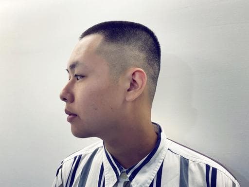 男生短髮、男士漸層推、男生髮型