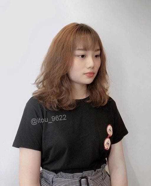 燙卷、女生中長髮、台北剪髮