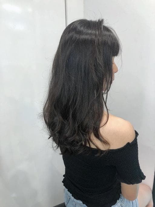 女生長髮、女生燙髮、溫塑燙