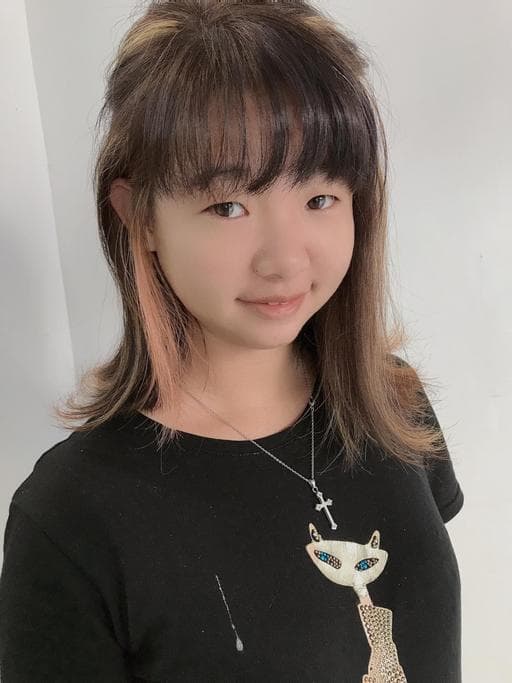 女生中長髮、漂色、女生染髮