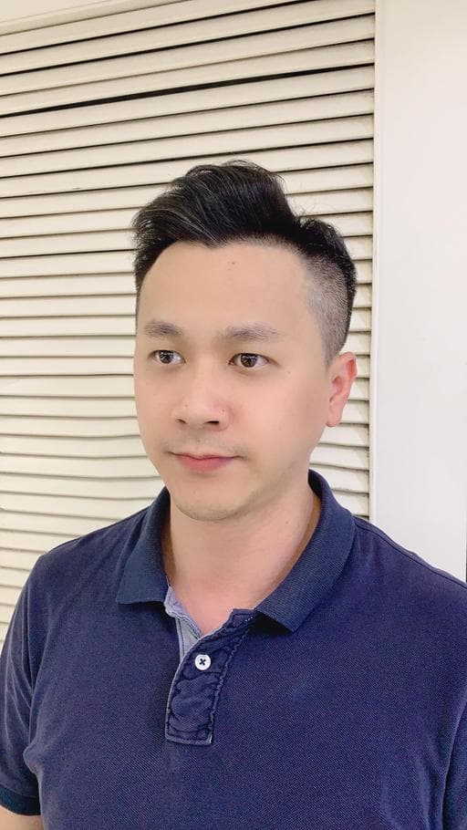 男生短髮、男生Undercut、短瀏海