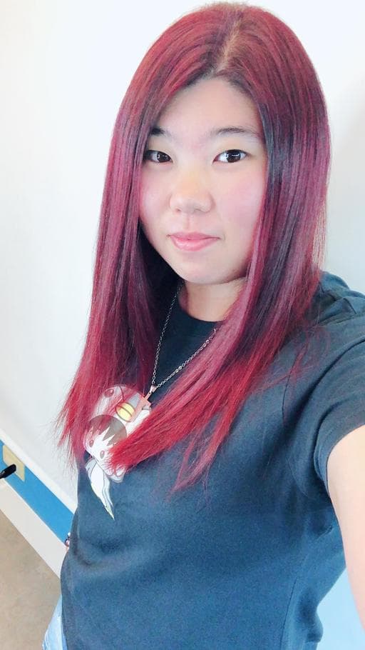女生長髮、女生染髮、不用漂髮