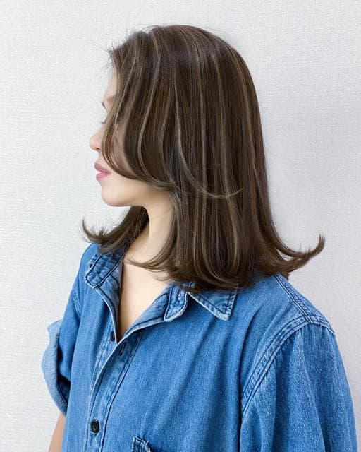 女生中長髮、漂色、女生染髮