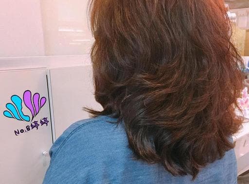 女生中長髮、時尚媽媽、浪漫大卷