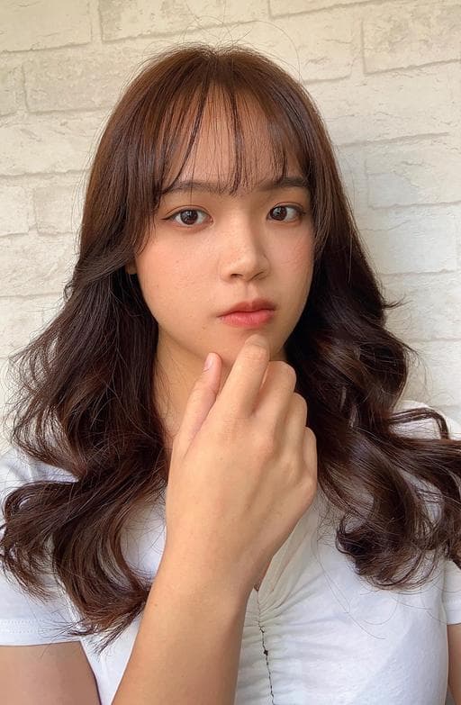 女生染燙、韓系捲度、女生長髮