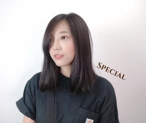 女生中長髮、內彎、中長髮內彎