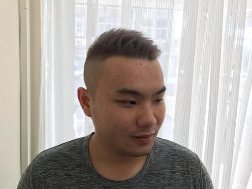 男生短髮、男生卷髮、漂色
