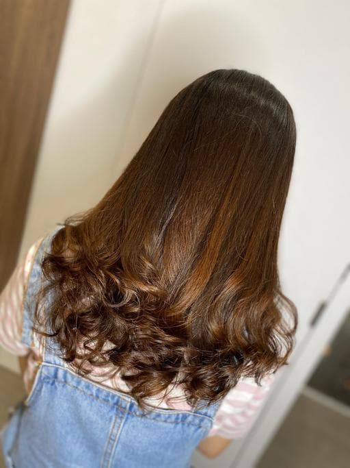 韓系捲度、女生髮型、新北燙髮