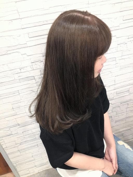 女生長髮、女生染髮、短瀏海