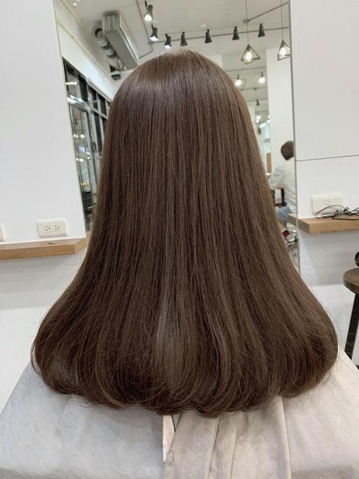 女生長髮、女生染髮、不用漂髮