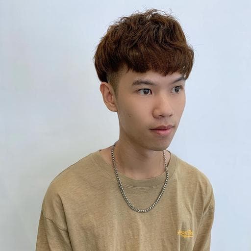 男生短髮、男生卷髮、男生燙髮