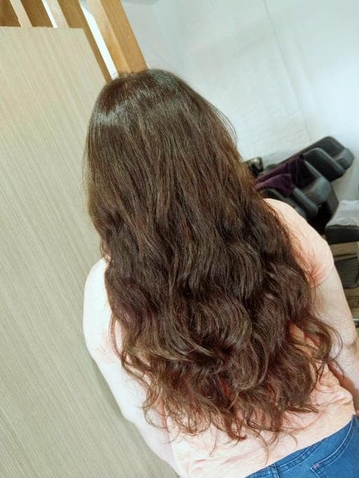 女生長髮、溫塑燙、女生燙髮