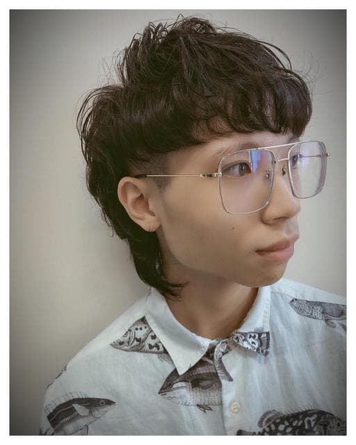 男生中長髮、日系、男士剪裁