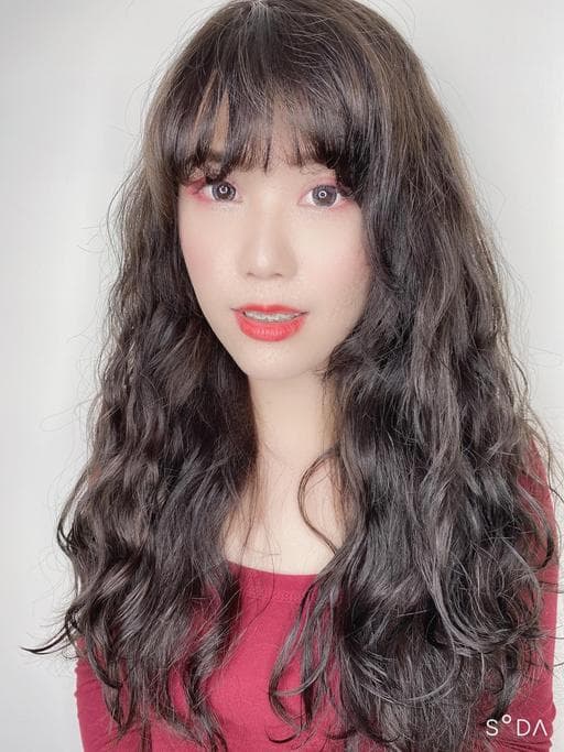 長瀏海、女生長髮、桃園剪髮