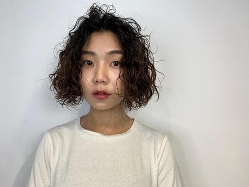 復古Q毛卷、女生短髮、女生燙髮