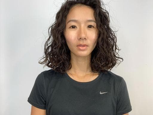 女生中長髮、女生燙髮、嬉皮卷