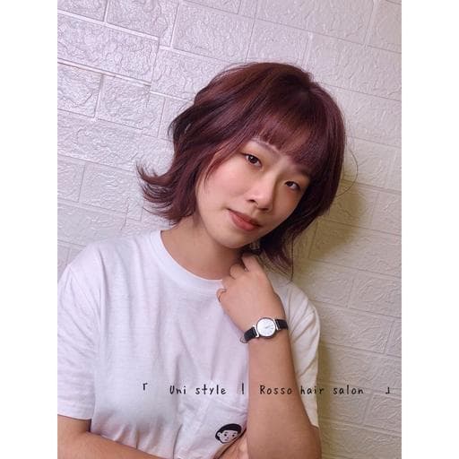 女生短髮、棕色系、短髮女神系