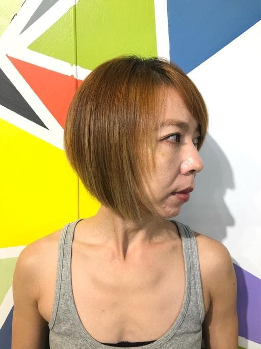 女生短髮、鮑伯頭、長瀏海