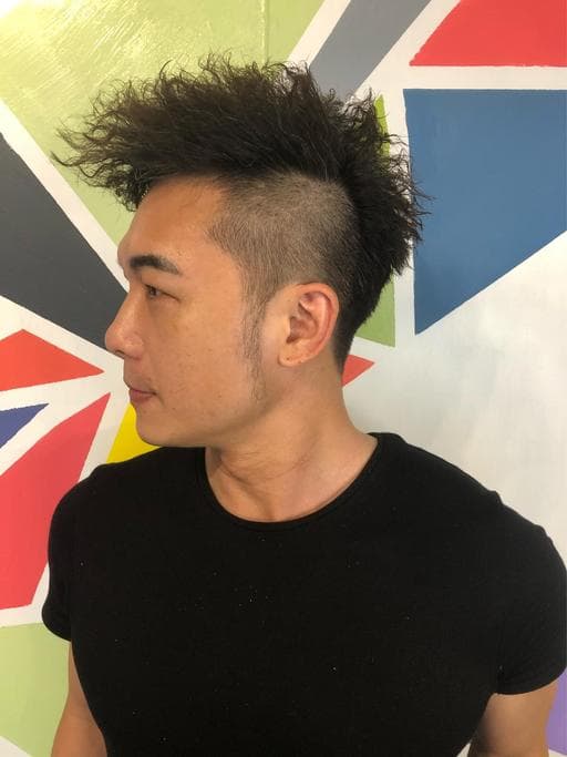 男生短髮、男生卷髮、男生燙髮