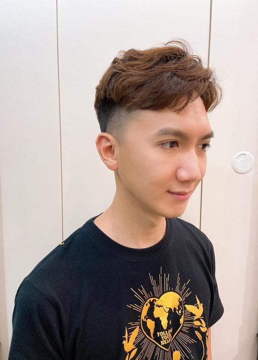 男生短髮、男生卷髮、韓系捲度