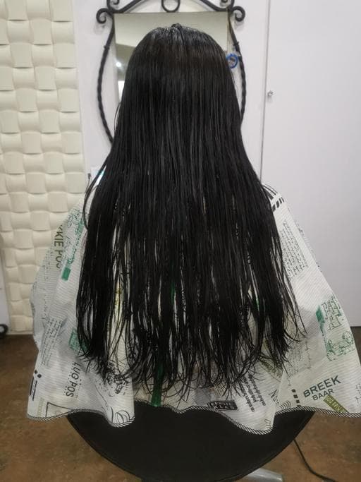 女生中長髮、女生燙髮、溫塑燙