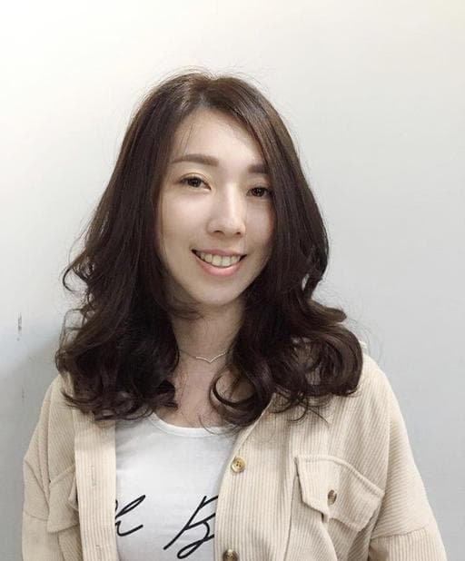 長瀏海、女生染燙、女生長髮