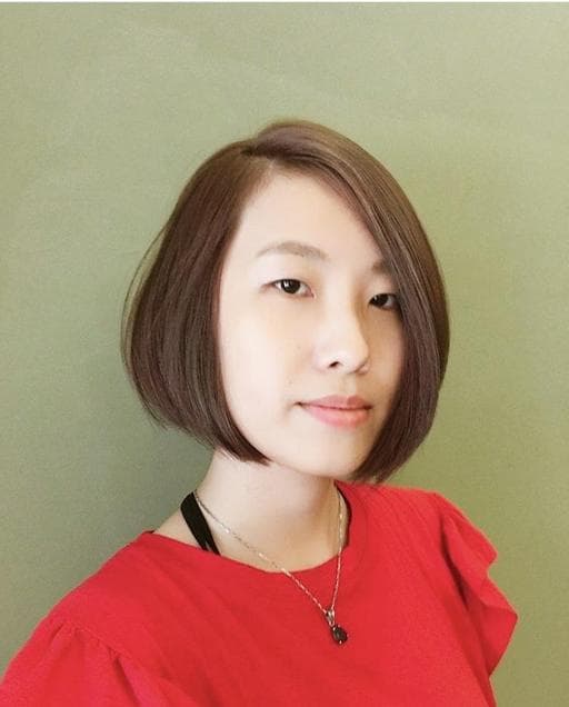 女生中長髮、鮑伯頭、長瀏海