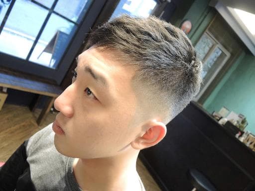 男生短髮、男生Undercut、男士漸層推