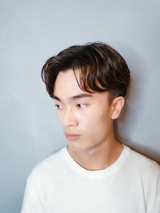 男生短髮、男生染髮、不用漂髮